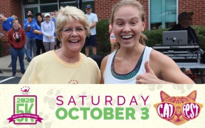 5K + CatFest: Register NOW to save on our day of fun! 😸😸