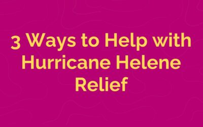 3 Ways to Help Hurricane Helene Relief